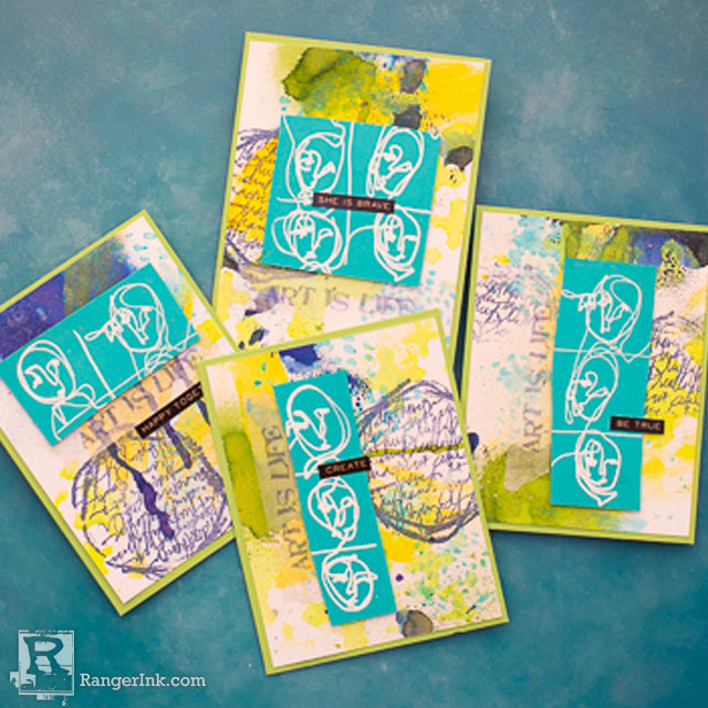 Art is Life Notecards by Cheiron Brandon