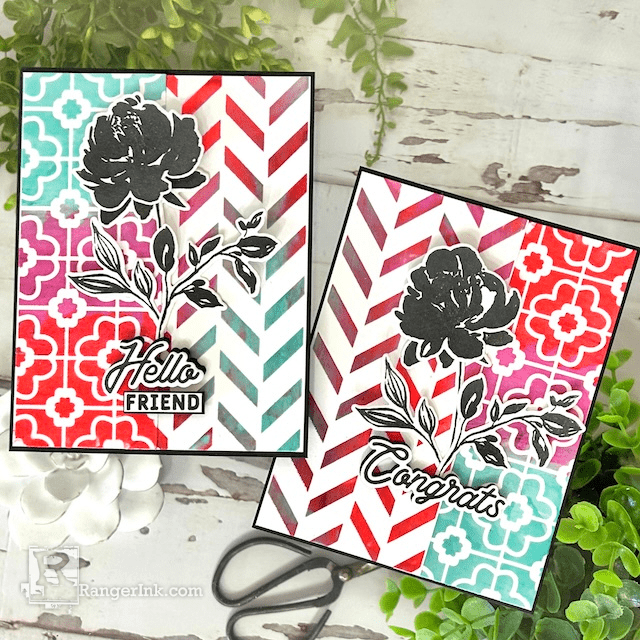 Archival Ink™ and Texture Paste Cards by Kimberly Boliver