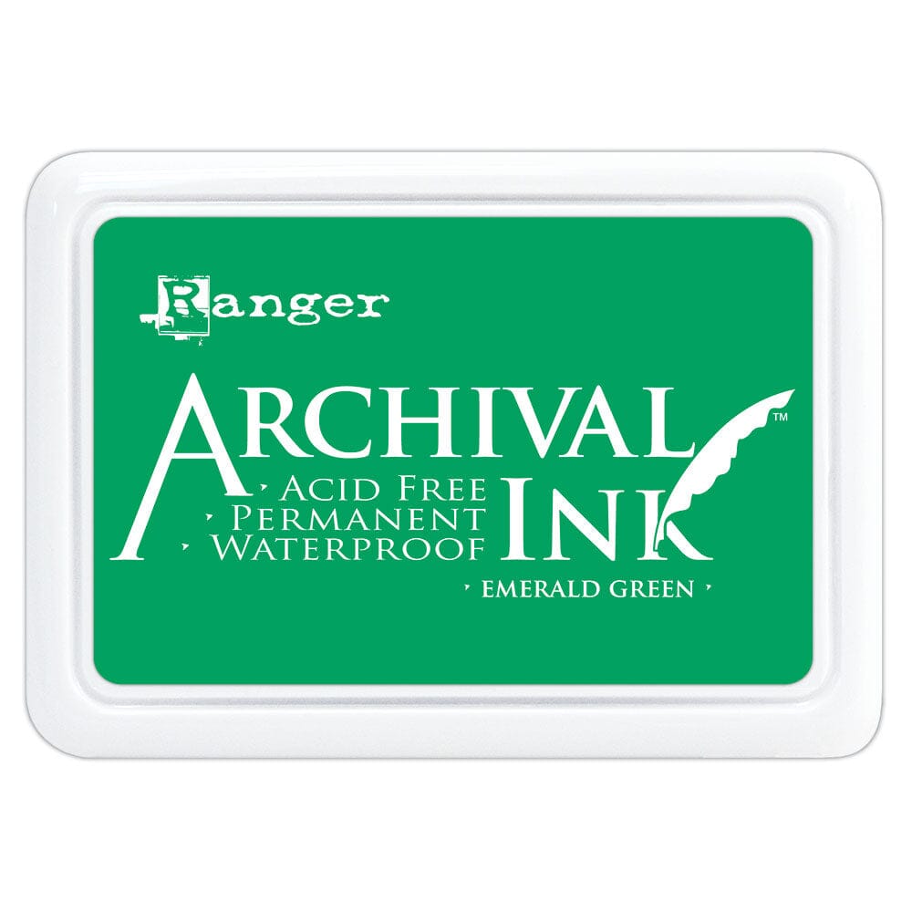 Archival Ink™ Pads Emerald Green Ink Pad Archival Ink 