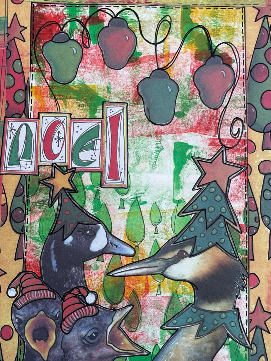 Dylusions Collage Sheets Christmas