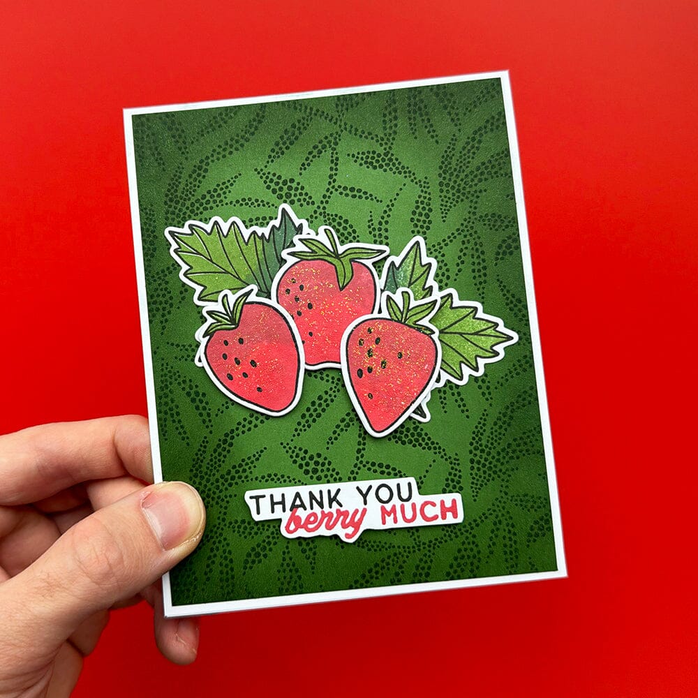 Simon Hurley create. Photopolymer Stamp Berry Best Stamps Simon Hurley 