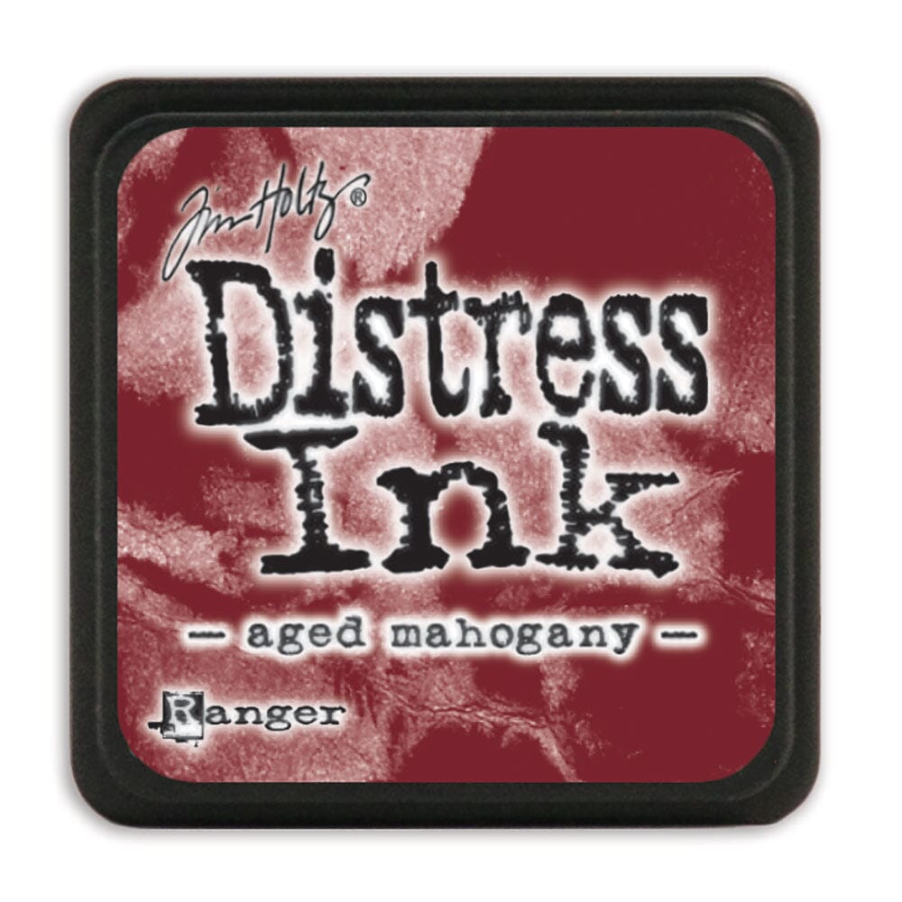 Tim Holtz Mini Distress® Ink Pad Aged Mahogany Ink Pad Distress 