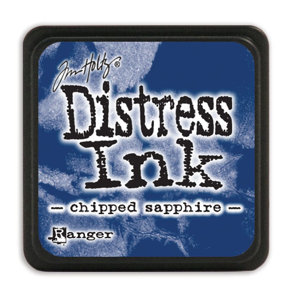 Tim Holtz Mini Distress® Ink Pad Chipped Sapphire Ink Pad Distress 