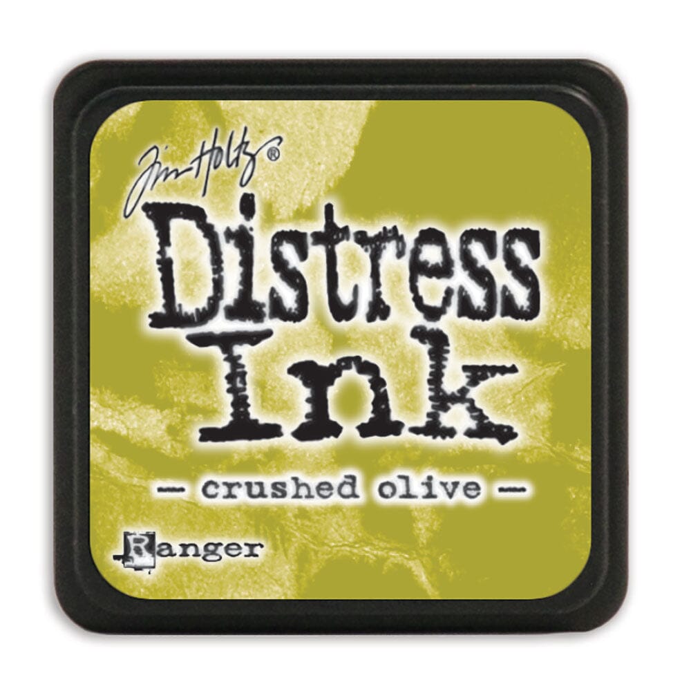 Tim Holtz Mini Distress® Ink Pad Crushed Olive Ink Pad Distress 