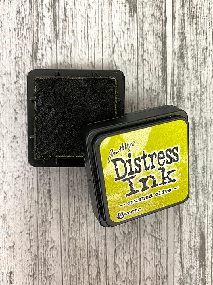 Tim Holtz Mini Distress® Ink Pad Crushed Olive Ink Pad Distress 