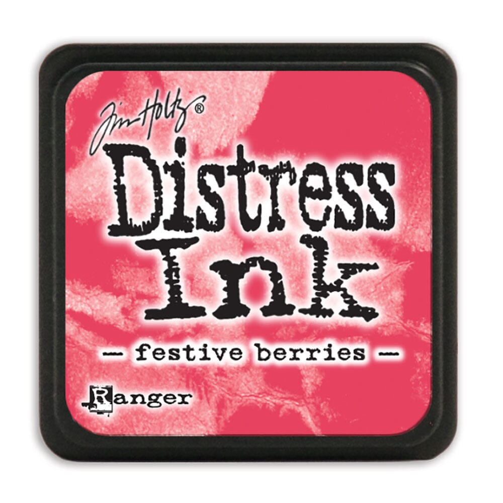 Tim Holtz Mini Distress® Ink Pad Festive Berries Ink Pad Distress 