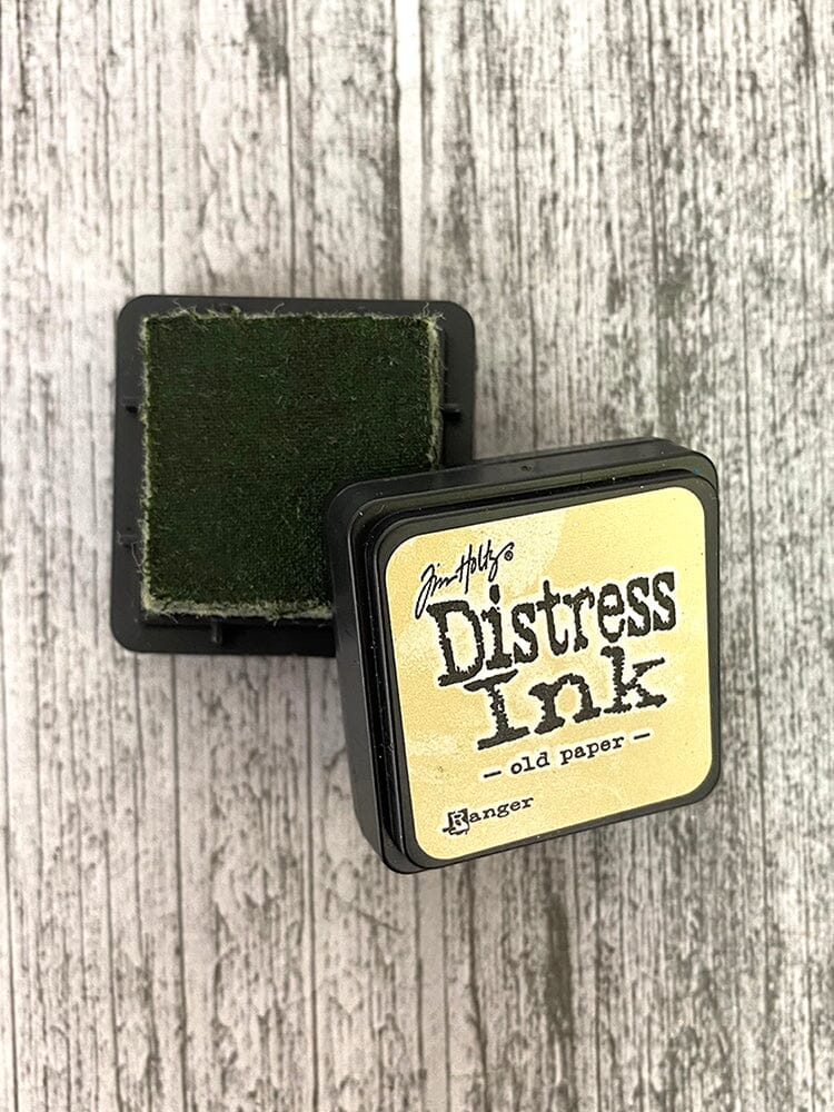 Tim Holtz Mini Distress® Ink Pad Old Paper Ink Pad Distress 
