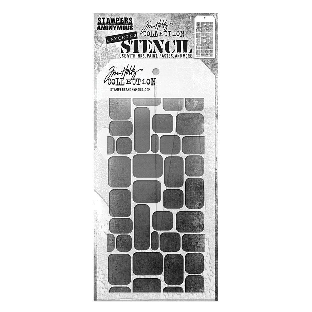 Tim Holtz Stampers Anonymous Layering Stencil Labels Tim Holtz Other 