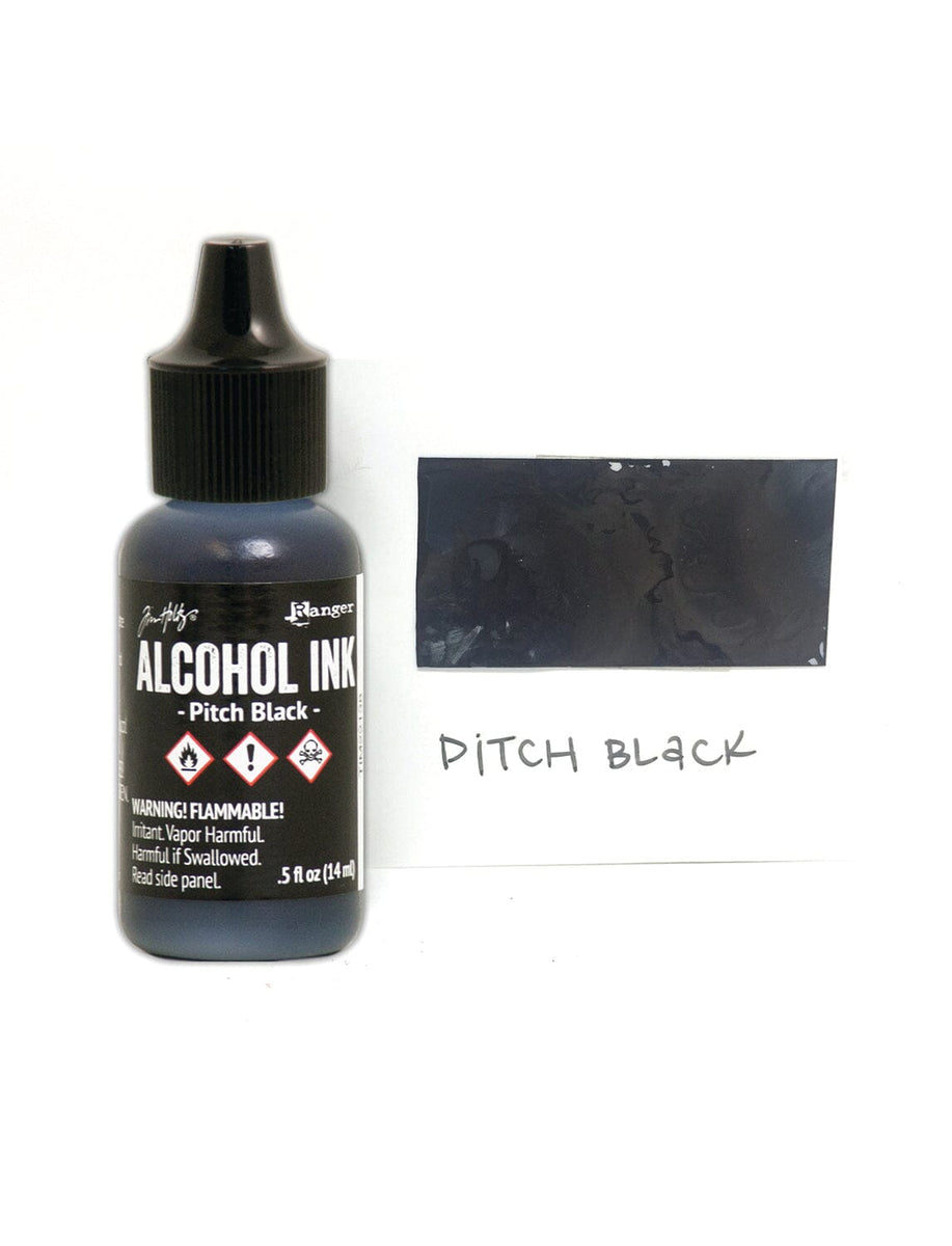 Tim Holtz Alcohol Ink .5oz 3/Pkg-Miners Lantern-Rust/Stonewash/Pitch