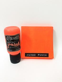 Dylusions Flip Cap Paint Mango Punch, 1oz Paint Dylusions 