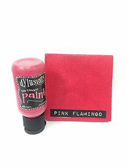 Dylusions Flip Cap Paint Pink Flamingo, 1oz Paint Dylusions 
