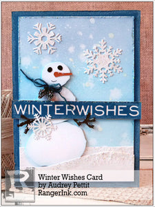 Winter Wishes Card by Audrey Pettit