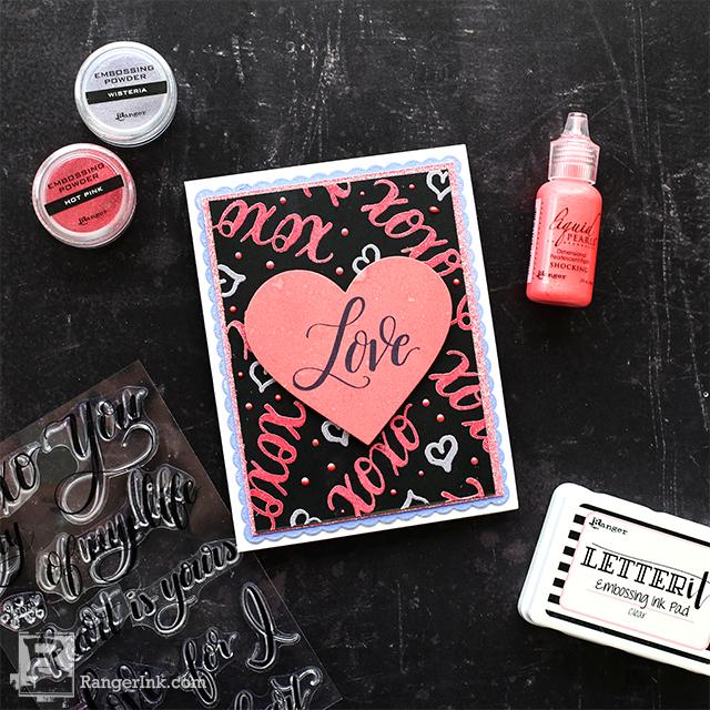 Letter It™ Embossed Valentines by Cheiron Brandon