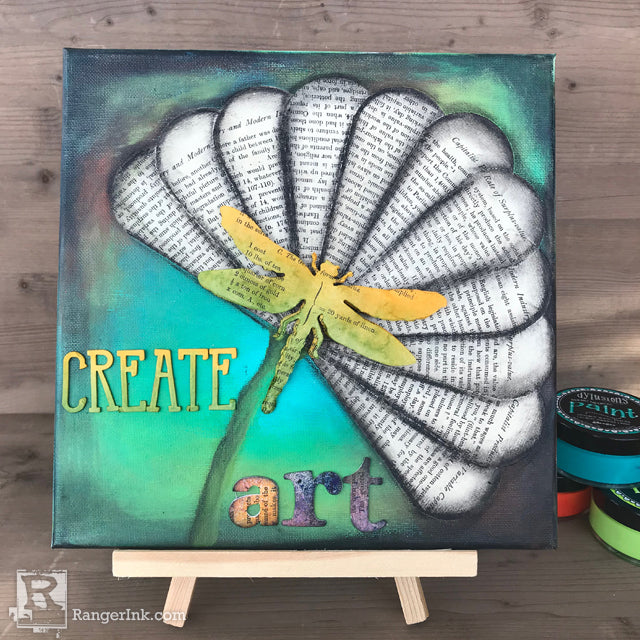 Adventures in Dylusions Paints by Nicole Wright