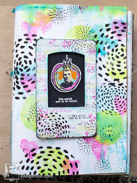 Weird Not to be Weird Journal Page by Cheiron Brandon