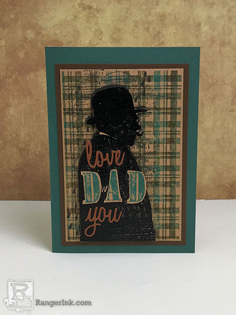 Love You Dad Card by Patti Behan