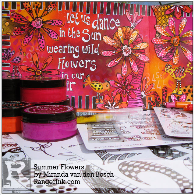 Summer Flowers by Miranda van den Bosch