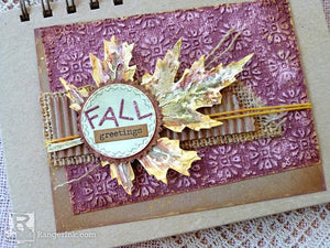 Fall Greetings Card by Audrey Pettit