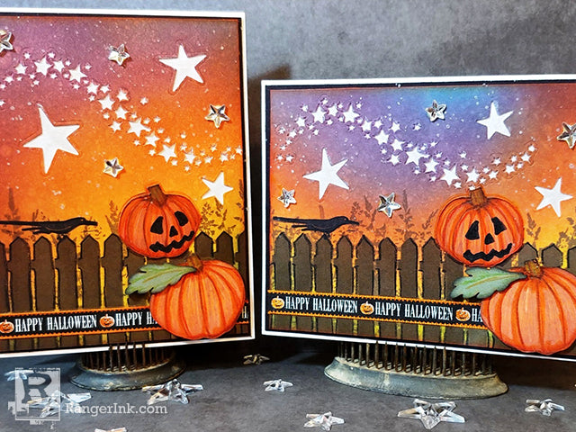 Wendy Vecchi Archival Ink Halloween Cards by Anita Houston