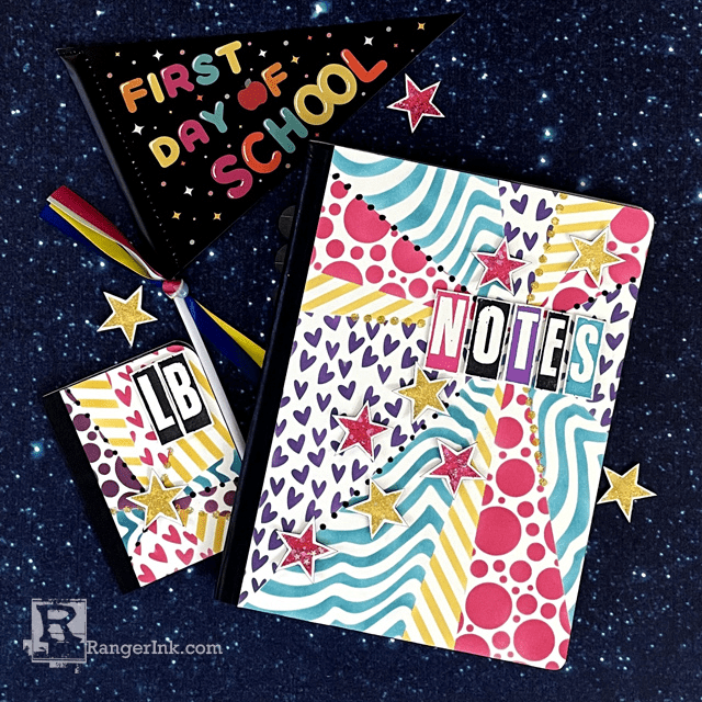 Make-It™ Back to School Altered Notebook by Lauren Bergold