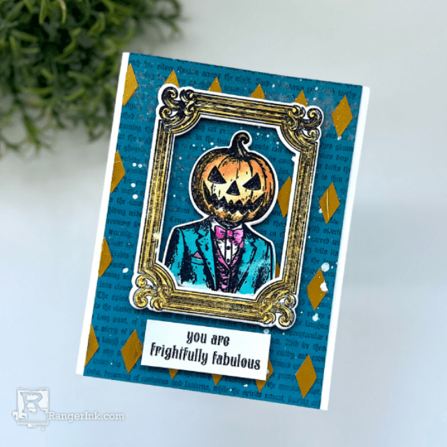 Simon Hurley create. Frightfully Fabulous Card by Cassie Trask