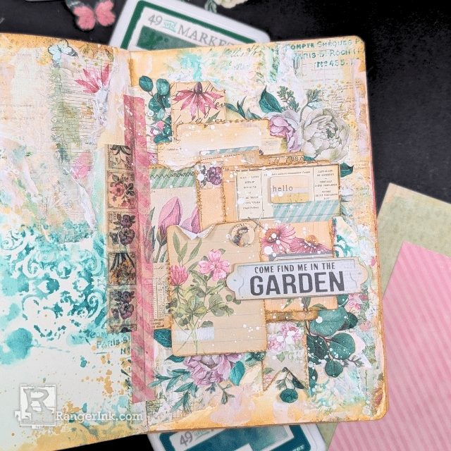 49 and Market From The Garden Journal Page by Jessica Mikels
