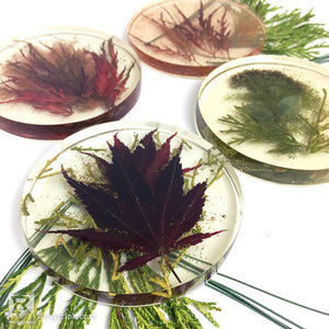 ICE Resin® Botanical Coasters by Kathy Paglia