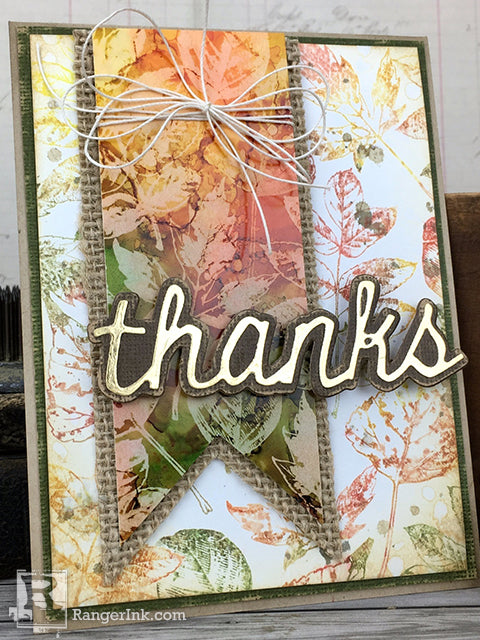 Fall Thank You Card by Bobbi Smith