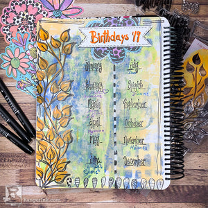 Using Dylusions for Bullet Journaling by Josefine Fourage