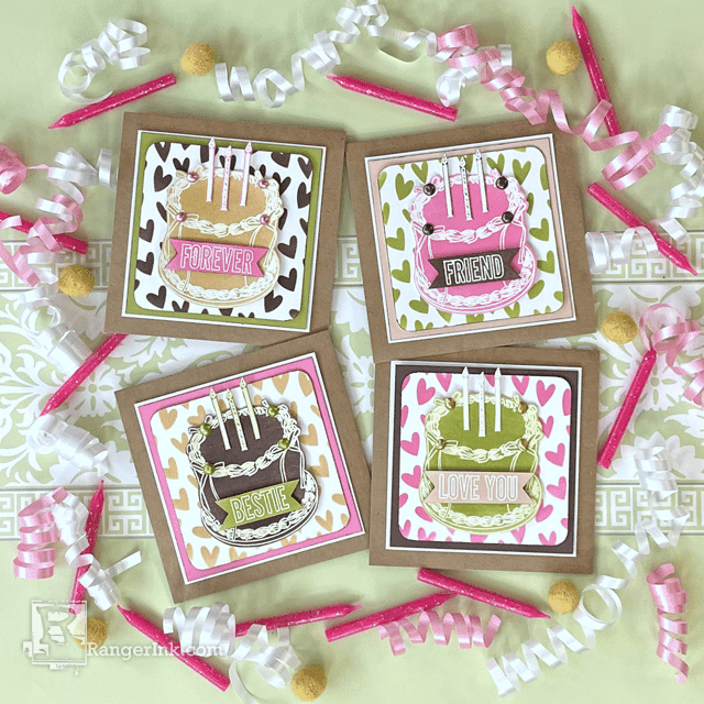 Make-It™ Chic Birthday Mini Card Set by Lauren Bergold