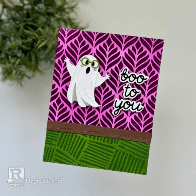 Simon Hurley create. Boo to You Card by Cassie Trask