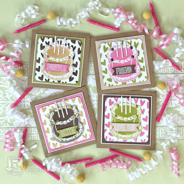 Make-It™ Chic Birthday Mini Card Set by Lauren Bergold