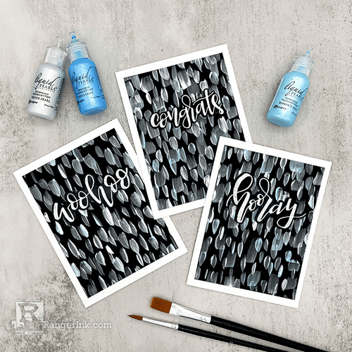 Mark Making with Liquid Pearls by Miriam Prantner