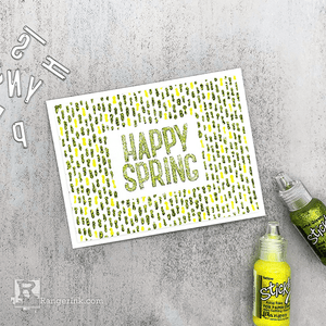 Stickles Spring Card by Miriam Prantner