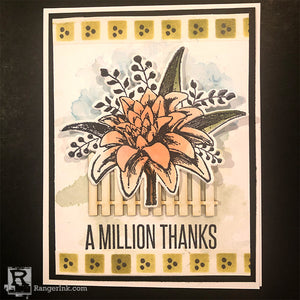 A Million Thanks Card by Cassie Lynch