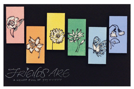 Adirondack® Pigment Ink Pastel Blooms Card By Robin Beam