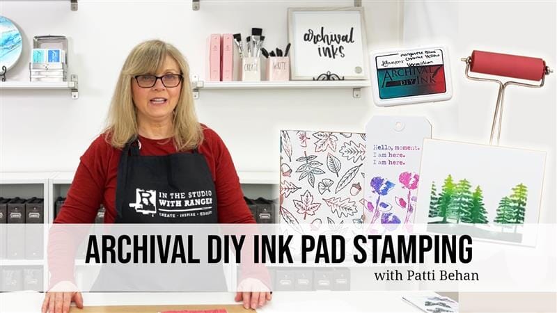 Archival DIY Ink Pad Stamping