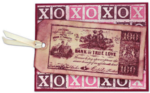 Bank of True Love Card By Tim Holtz
