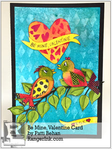 Be Mine Valentine Card by Patti Behan