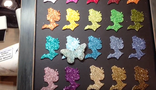 CHA Summer 2013 – Tim Holtz Distress Glitter Demo