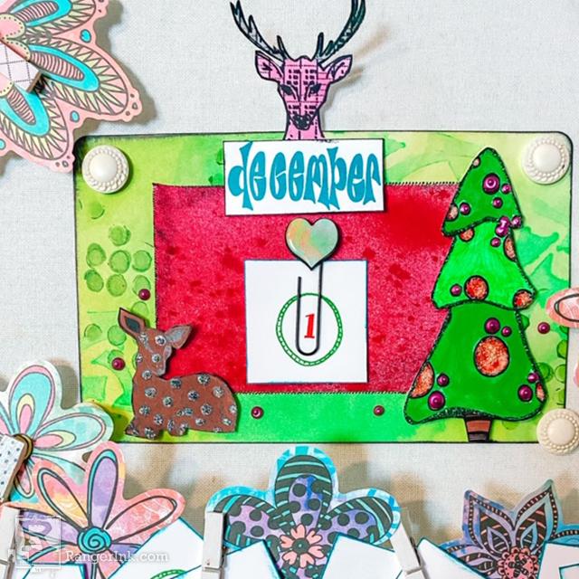 Whimsical Christmas Countdown By Betz Golden