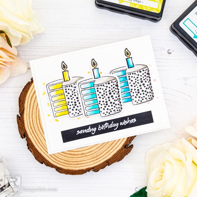 Clean and Simple Birthday Card by Laura Volpes