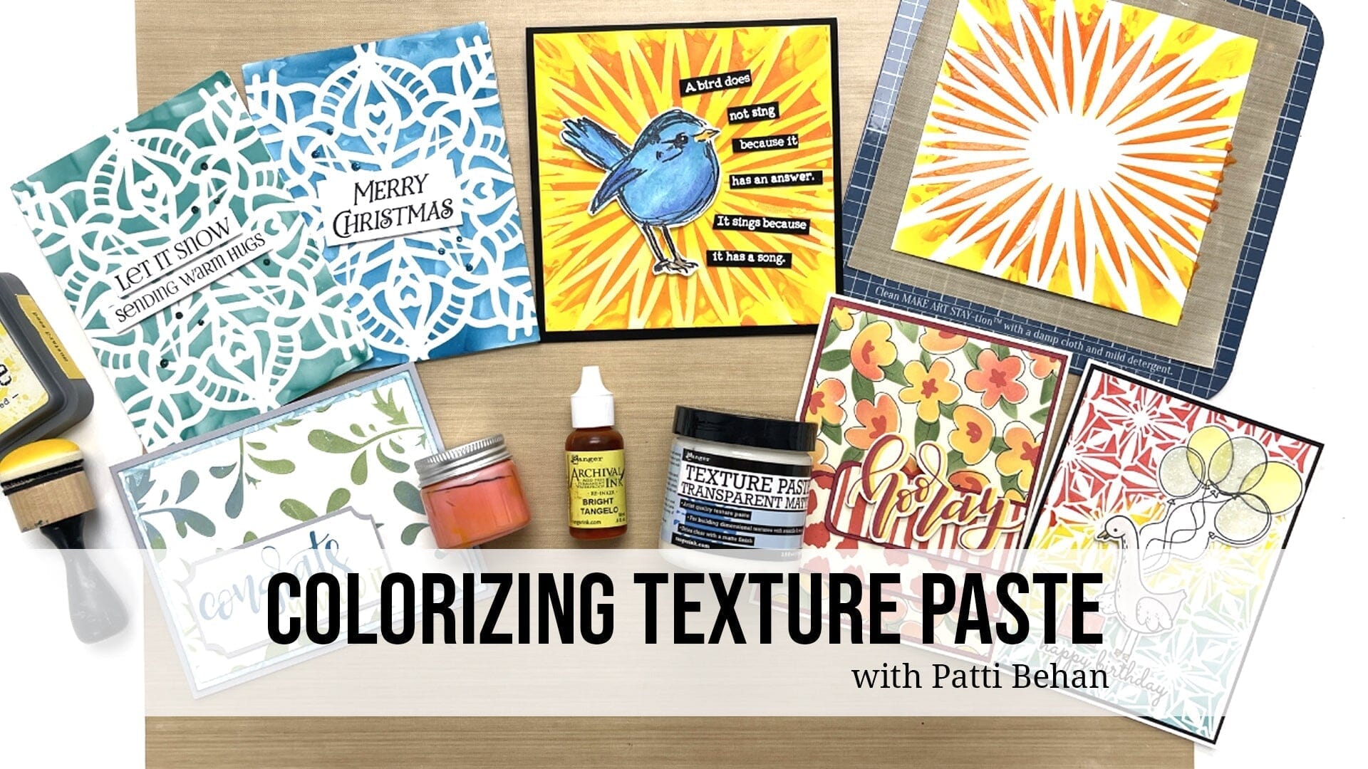 Colorizing Ranger Texture Paste