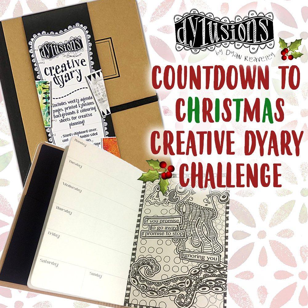 Countdown to Christmas Creative Dyary Challenge