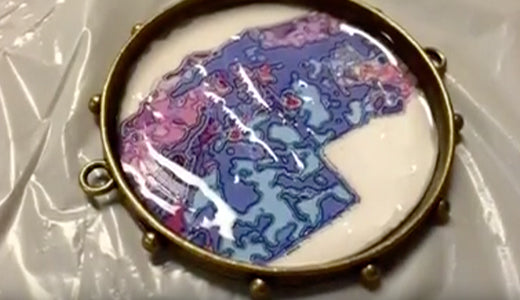 Create a Pendant with ICE Resin® and Layered Images