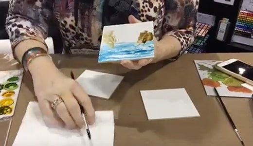 Creativation 2019 - Alcohol Ink Demo with Sharen Ak Harris