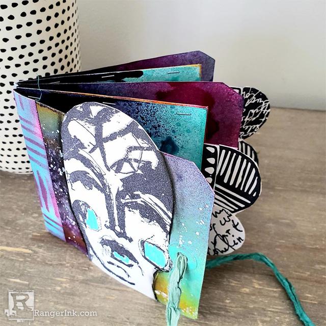 Dina Wakley Tag Pocket Book by Megan Whisner Quinlan