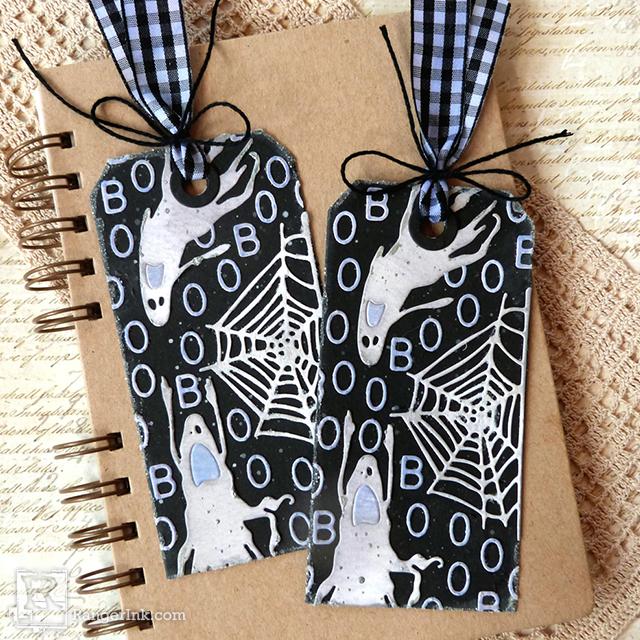 Boo Halloween Tags by Audrey Pettit