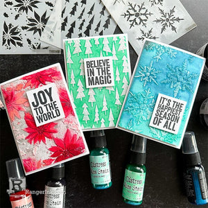 Distress Holiday Mica Stain Cards by Cheiron Brandon