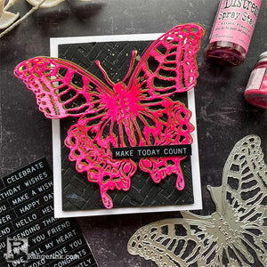Distress Perspective Butterfly Card by Cheiron Brandon